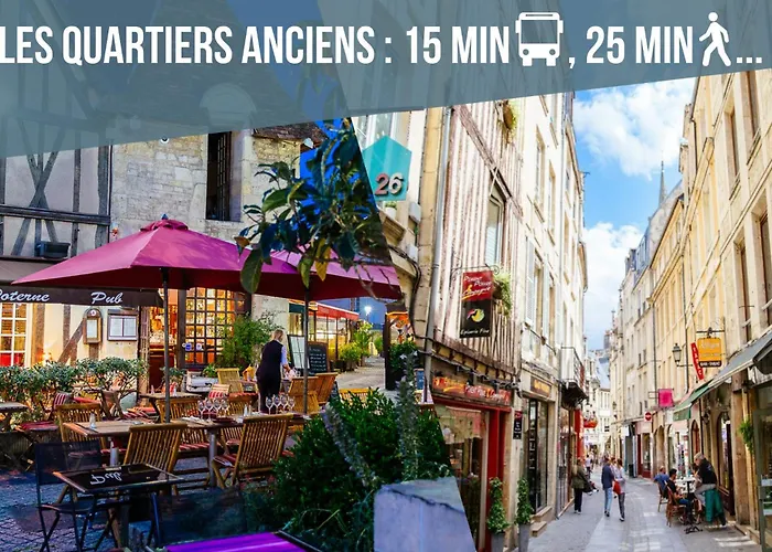 Belle Vaucelles • Renove Et Design • Parking, Wifi Caen